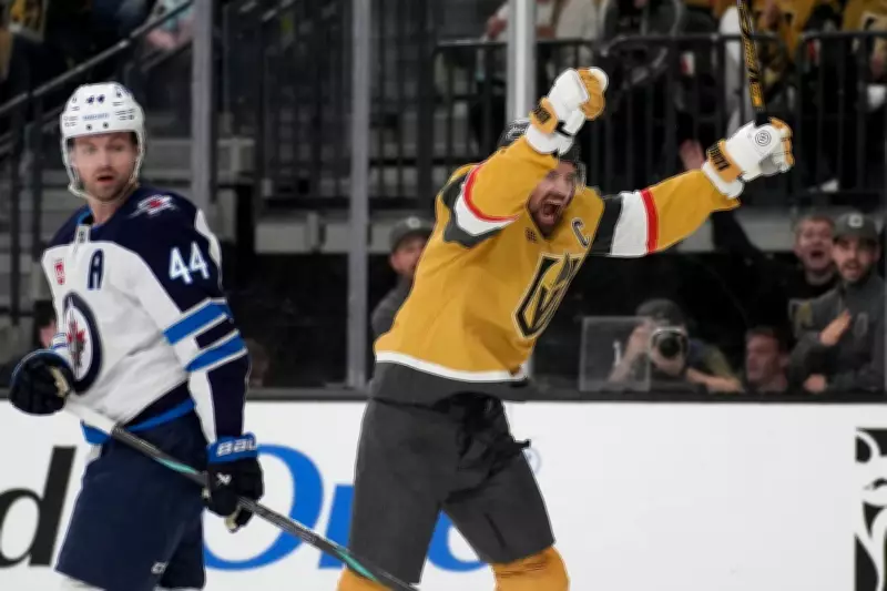 Golden Knights Dominate Jets 6-2, Eliminating Winnipeg from NHL Playoff Race