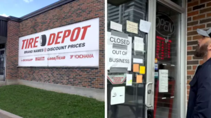 GTA Tire Shop Closure Leaves Customers' Summer Tires Trapped Inside
