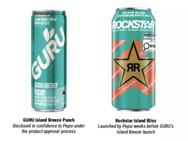 GURU Organic Energy Sues Pepsi for $15M Over Distribution Breach and Product Theft