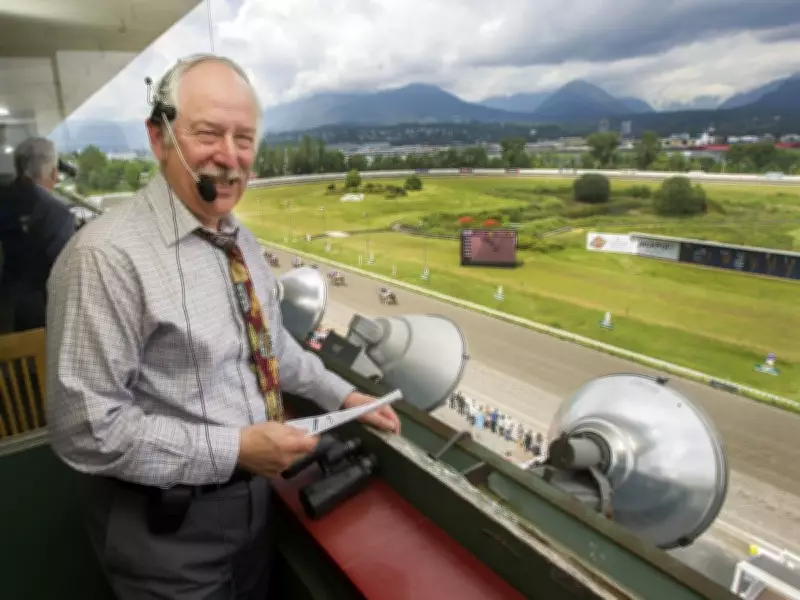 Hall of Fame Announcer Dan Jukich's Emotional Farewell at Hastings Racecourse