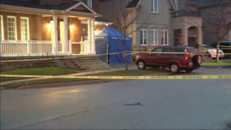 Heavy Police Presence Reported at Ajax Residence on Shorten Place