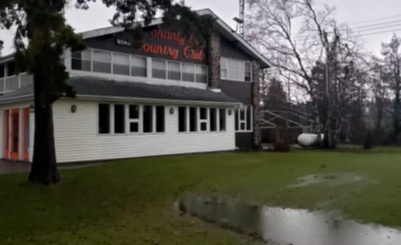 Heavy Rain and Snowmelt Delay Shanty Bay Golf Club Opening in Ontario