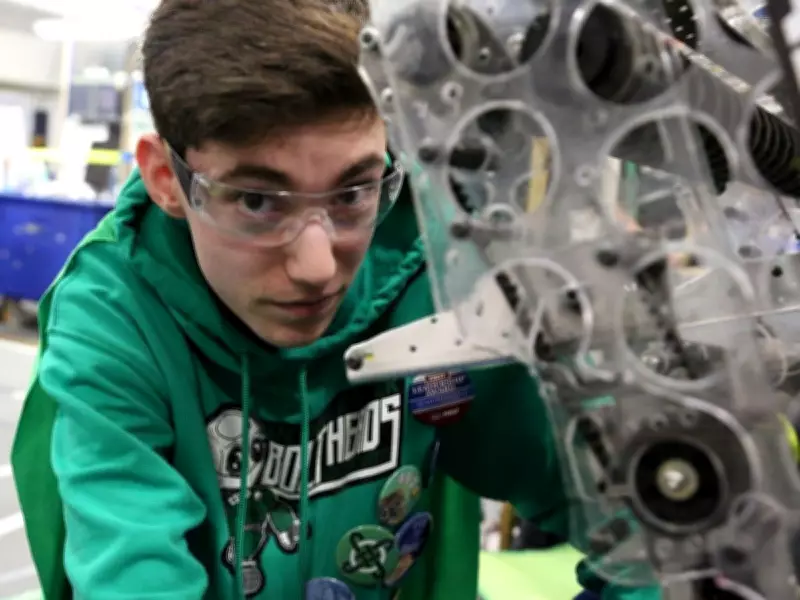 High School Robotics Teams Compete in Windsor's High-Pressure STEM Showcase