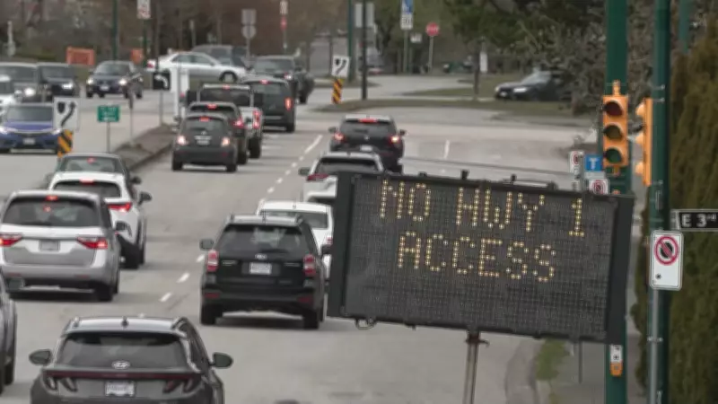 Highway 1 Ramps in East Vancouver to Close Sunday for Major Paving Project