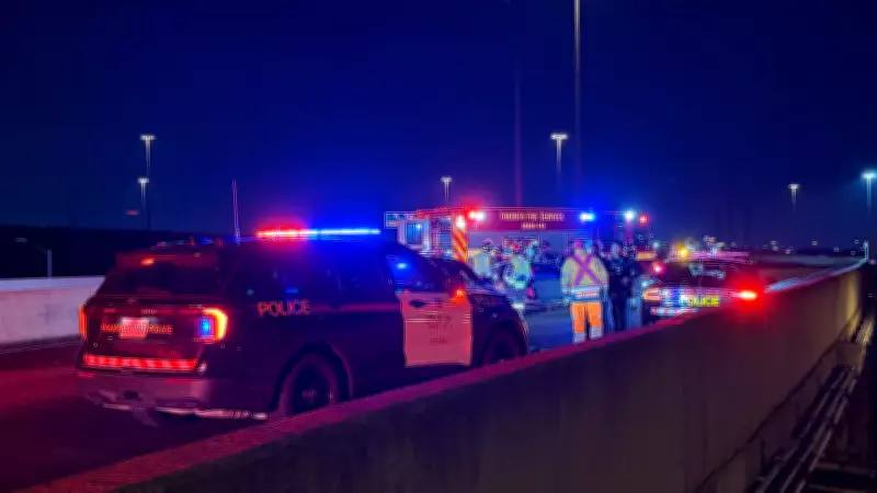 Highway 427 Ramp Crash Leaves One Man Critically Injured in Toronto