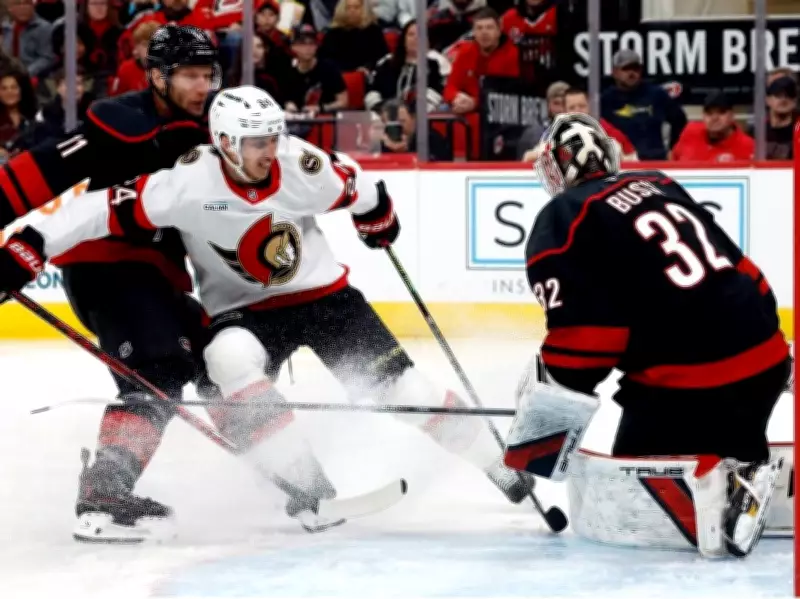 Historic Playoff Clash: Ottawa Senators to Face Carolina Hurricanes in First Round