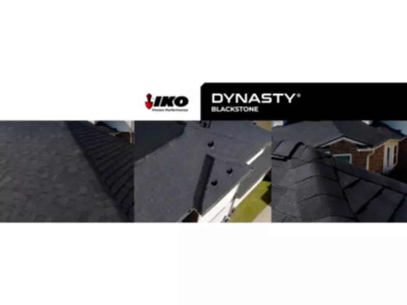 IKO Unveils Blackstone: A Sleek New Black Shingle for Elegant Roofing
