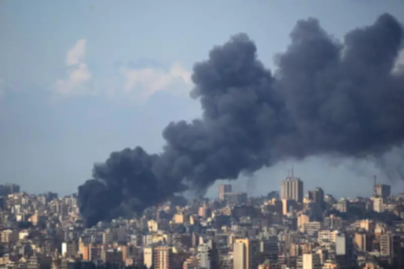 Israeli Airstrike Hits Central Beirut, Defying Iran Ceasefire Agreement
