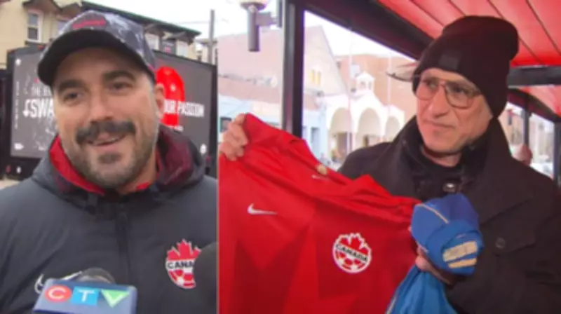 Jersey Swap in Toronto's Little Italy Turns into Heartwarming Giveaway