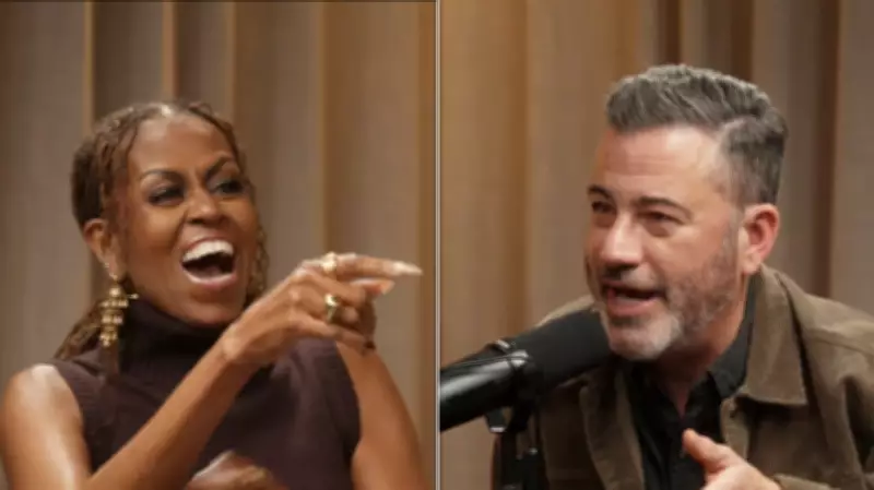 Jimmy Kimmel Discusses Political Comedy and Trump Era Pressures on Michelle Obama's Podcast