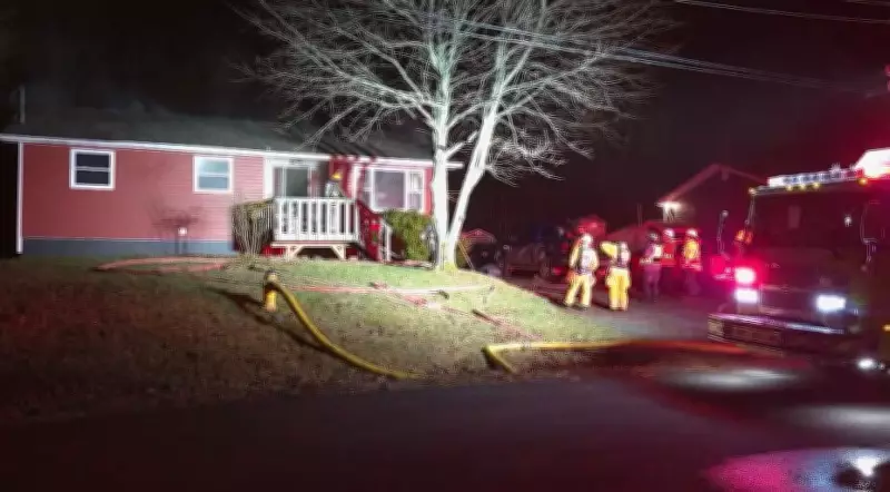 Kentville House Fire Damages Home, Claims Family Pet's Life