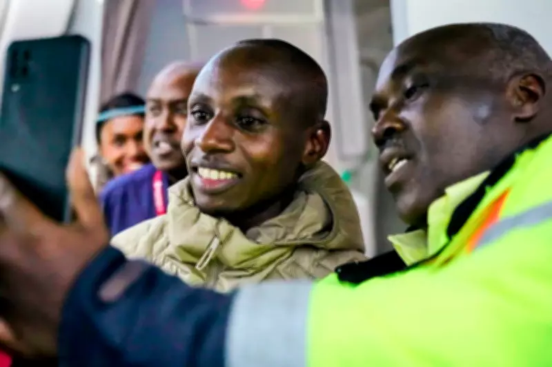 Kenya Welcomes Marathon World Record Breaker Sabastian Sawe