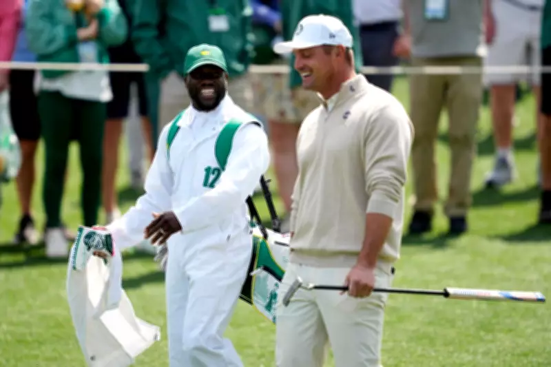 Kevin Hart and Jason Kelce Serve as Celebrity Caddies at Masters Par 3 Contest