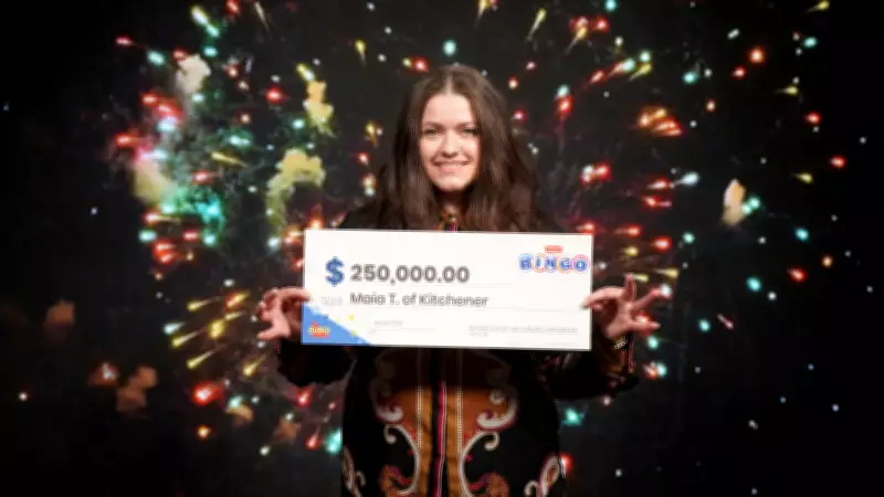 Kitchener Homemaker Wins $250,000 Lottery Prize