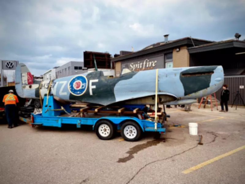 Kitchener Spitfire Replica Donated to Listowel Aviation Group for Memorial Garden