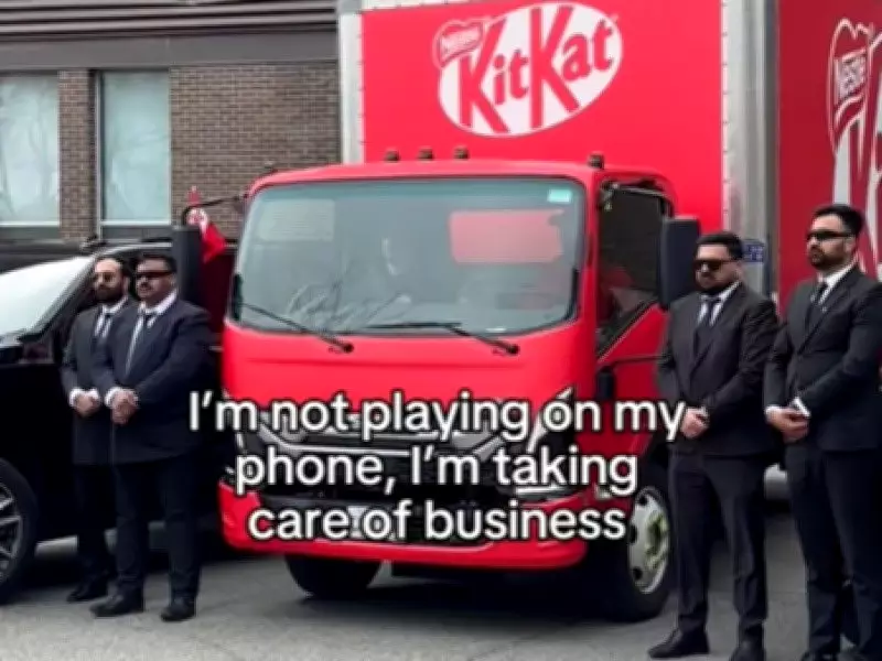 KitKat Launches Viral Toronto Security Escort Campaign After European Chocolate Heist