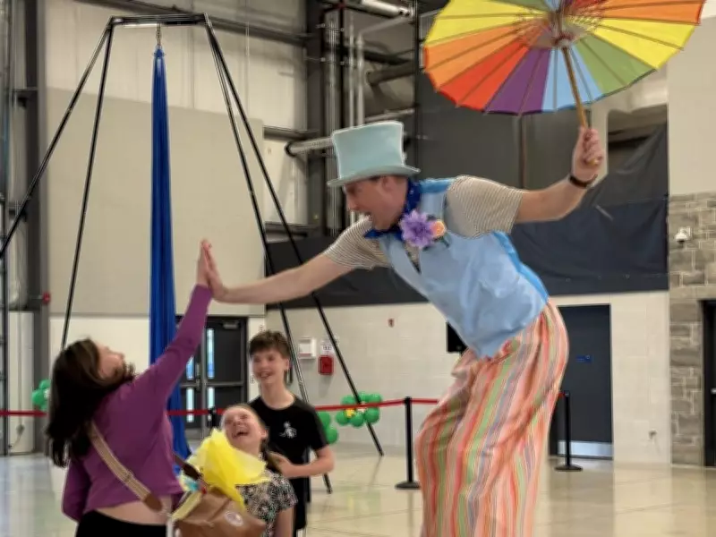 LaSalle Spring Fling Draws Hundreds with Indoor Buskers and Circus Acts