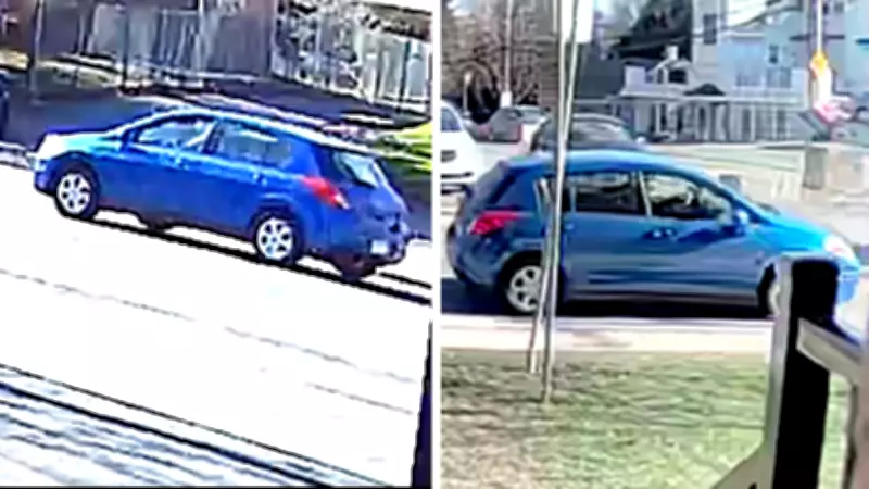 Laval Police Set Up Command Post to Find Driver of Blue Nissan