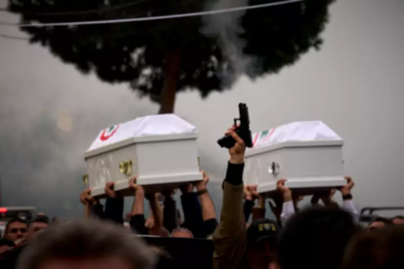 Lebanon Buries Christian Official Killed in Israeli Strike Amid Rising Anti-Hezbollah Anger