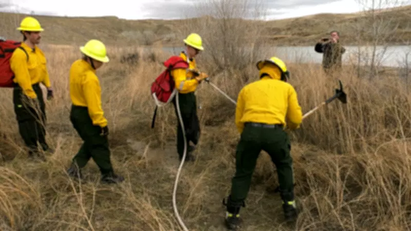 Lethbridge Faces High Wildfire Risk as Crews Intensify Pre-Season Training