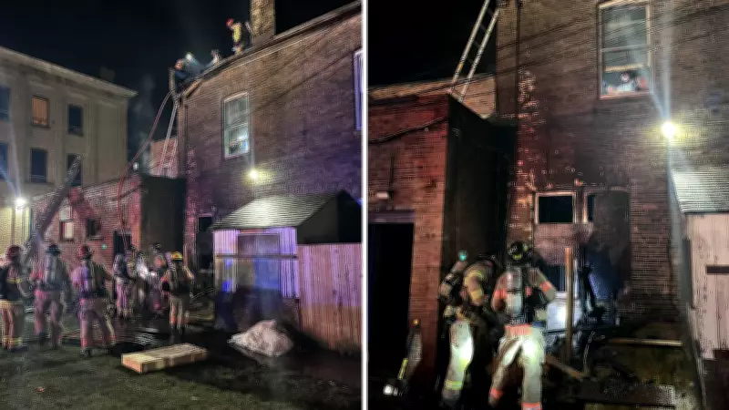 London Firefighters Respond to Structure Blaze on Dundas Street, No Injuries Reported