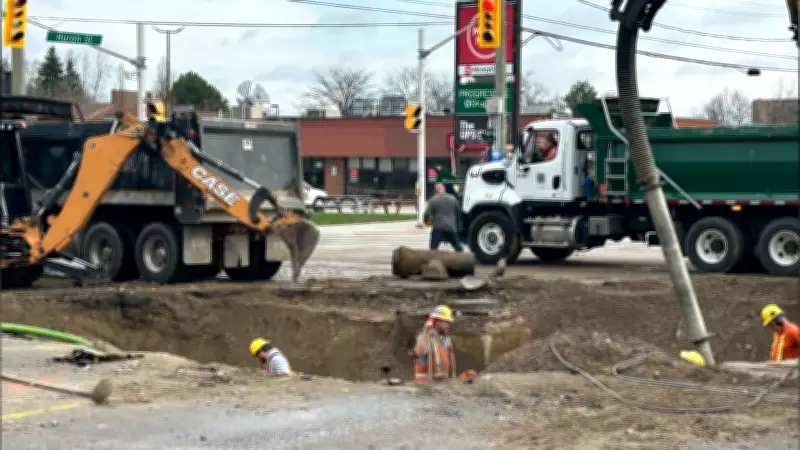 London's Highbury and Huron Intersection to Reopen After Major Water Main Break