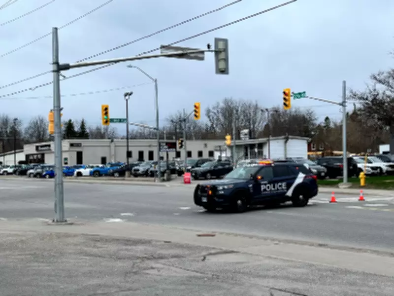Major Barrie Road Section Closed for Police Investigation on Essa Road