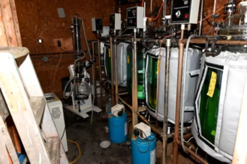 Major Drug Bust: Nearly $300K in Suspected GHB Seized from Ontario Lab