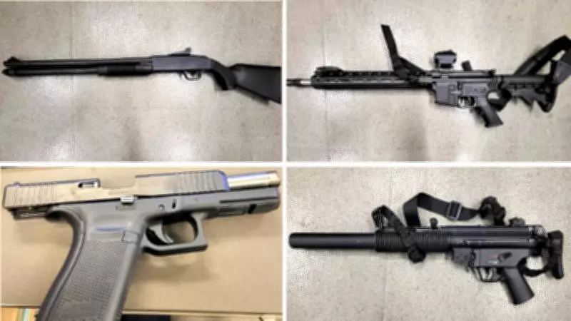 Major Firearms and Drug Seizure at Detroit-Windsor Tunnel by Border Agents