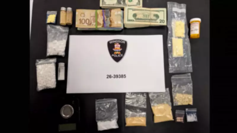 Major Windsor Drug Bust Seizes Fentanyl, Meth, and Hundreds of Pills