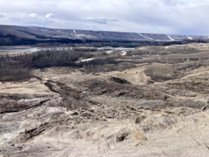 Massive Landslide Near Fort St. John Shifts Road 62 Metres