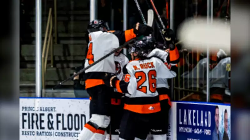 Medicine Hat Tigers Roar Back, Split WHL Playoff Weekend with Raiders