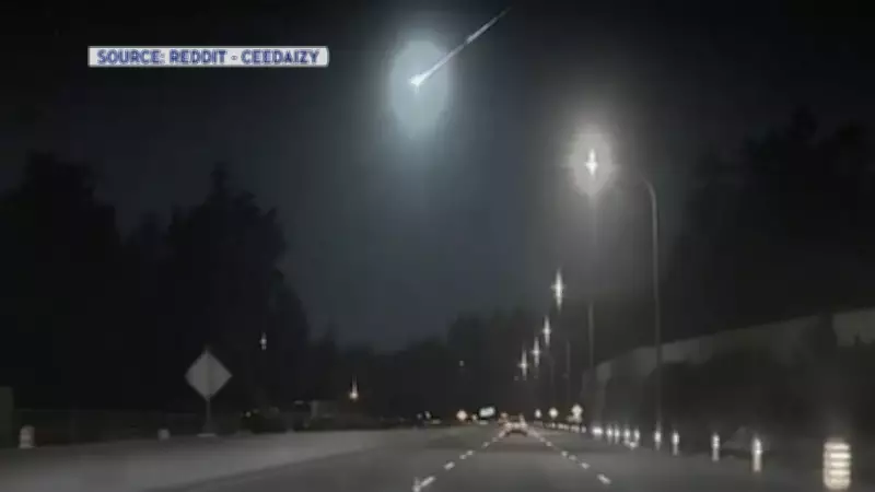 Meteor Lights Up Sky Over Vancouver Island, Waking Residents