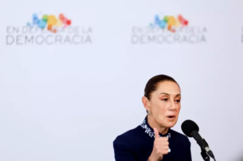 Mexico's Sheinbaum Seeks to Avoid Conflict Over Slain US Agents