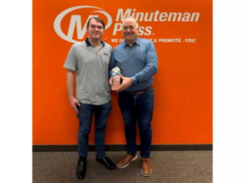 Minuteman Press Franchise Owner Justin Bester Marks 25 Years in Hamilton