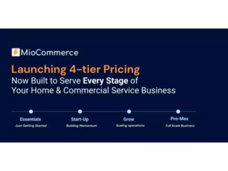 MioCommerce Launches Four-Tier Pricing for Home Service Businesses