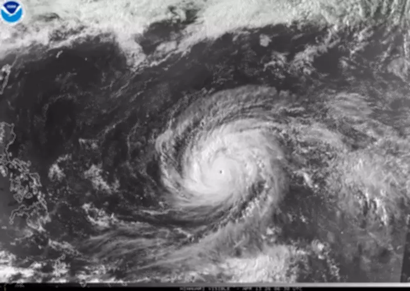 Monster Typhoon Sinlakua Threatens U.S. Pacific Islands with Extreme Weather