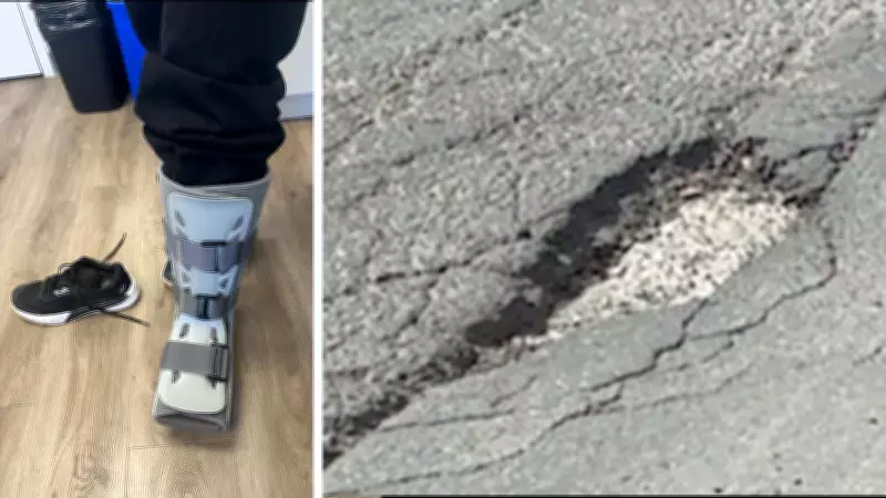 Montreal woman fractures ankle in pothole after concert