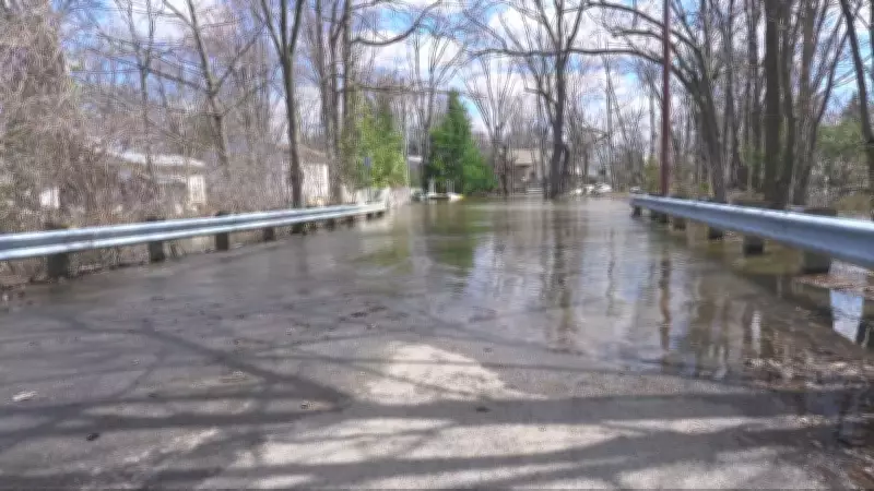 Montreal's Île Mercier Bridge Shut Down as Rivière des Prairies Water Levels Rise