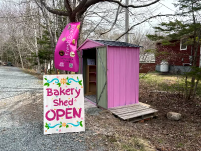 Mother-Daughter Duo Opens Pink Bakery Shed in Brookside, N.S.