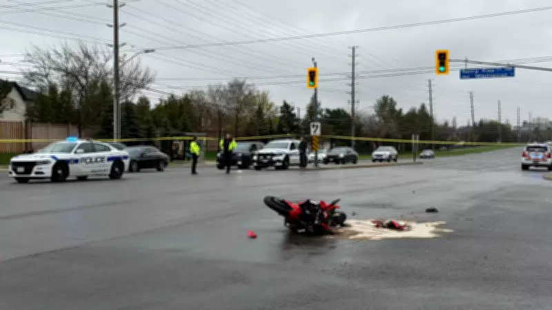 Motorcyclist Injured in Mississauga Collision with Car