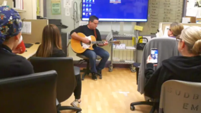 Musician Returns to Sudbury Hospital with Song of Thanks for Nurses
