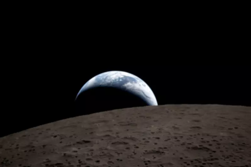 NASA's Artemis II Captures 'Earthset' Photo During Historic Lunar Flyby
