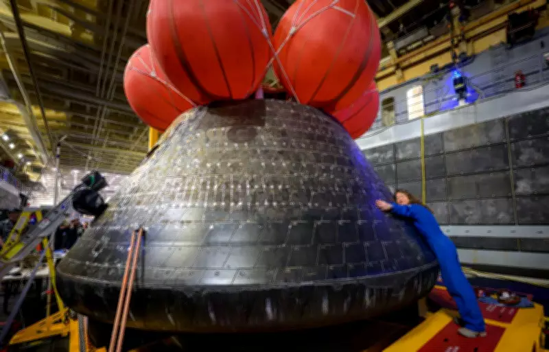 NASA's Artemis II Orion Spacecraft Returns to Launch Site After Historic Mission