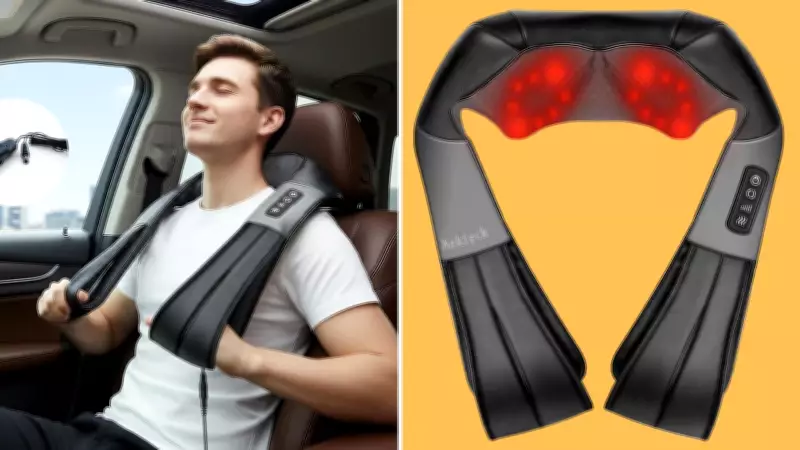 Nekteck Back and Neck Massager: Reviewers Love It, Now Under $45