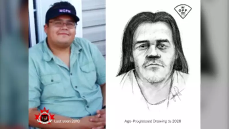 North Bay Police Release Updated Sketch of Man Missing Since 2010