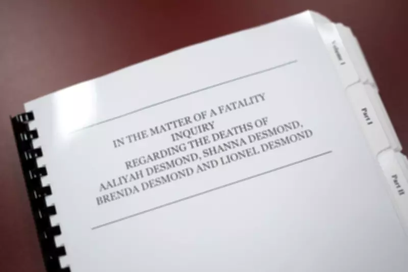 Nova Scotia Opposition Demands Transparency on Desmond Inquiry Progress
