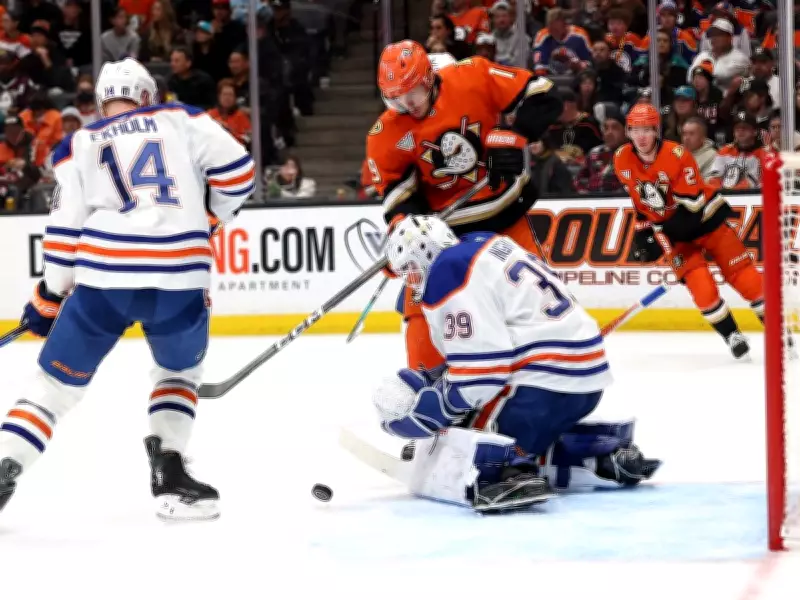 Oilers Collapse Under Ducks Pressure, Trail Series 2-1
