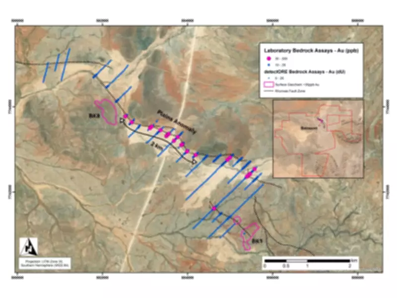 Ongwe Minerals Uncovers Major Gold Anomaly at Belmont Prospect in Namibia