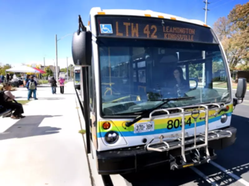 Ontario Allocates $1.2M Gas Tax Funds to Chatham-Kent and Leamington Transit